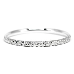 Bena Jewelry - Silver Flare Bangle Bracelet