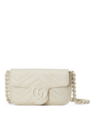 Gucci GG Marmont belt bag - White