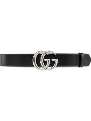 Gucci GG Marmont leather belt - Black