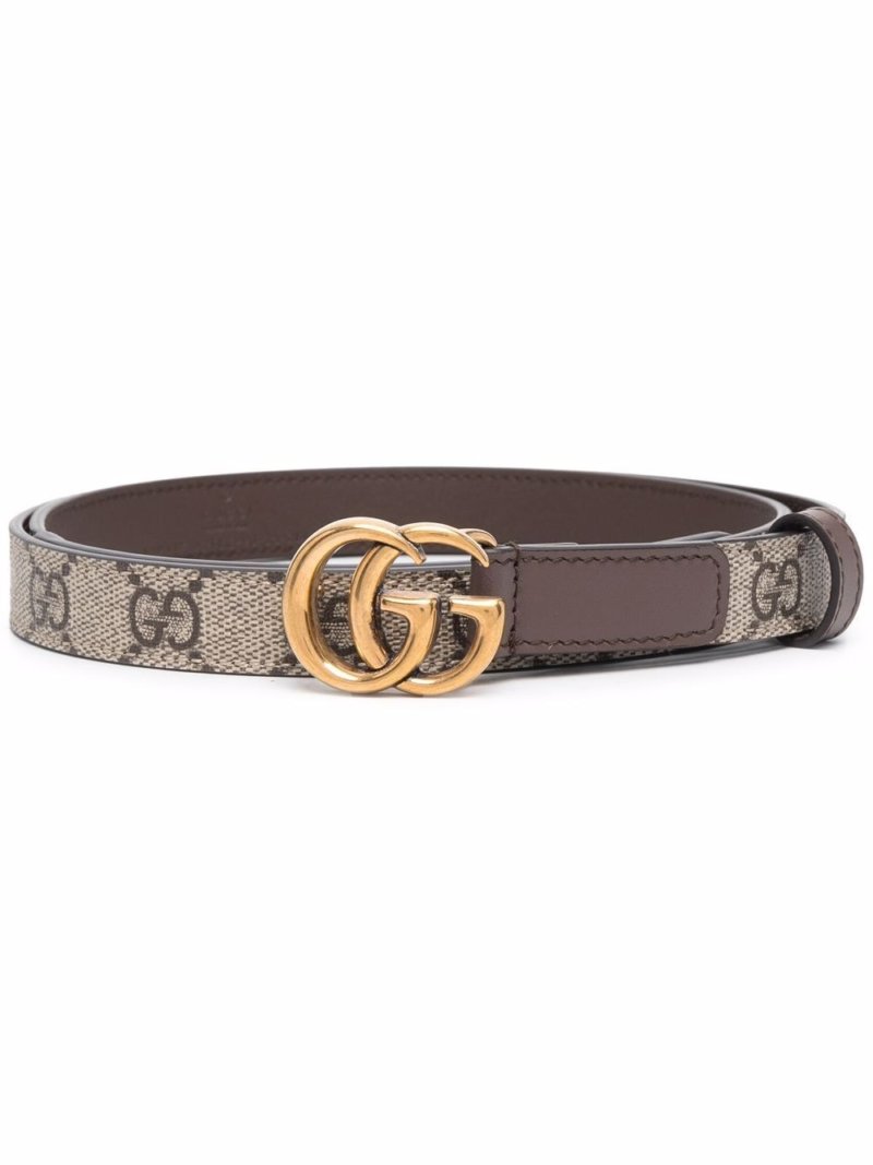 Gucci GG Marmont thin belt - Neutrals