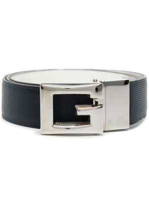 Gucci Pre-Owned 2010s logo-buckle belt - Blue