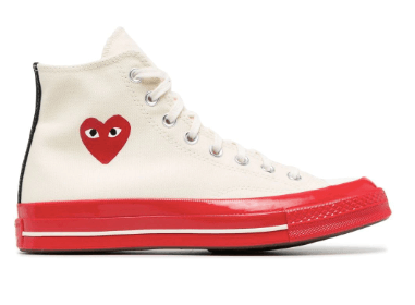 trainers sneakers Comme Des Garçons Play x Converse Chuck 70 high-top sneakers £130