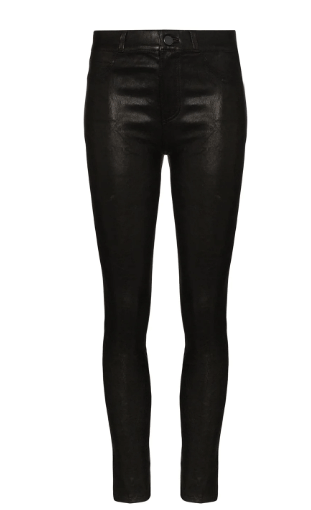 PAIGE Hoxton leather skinny trousers | £1,040