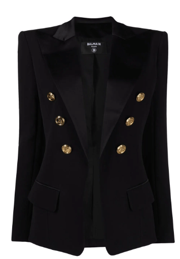 Balmain tailored double-breasted blazer | £1,496 (SALE PRICE)