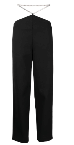 Dion Lee chain link-detail trousers £1,103