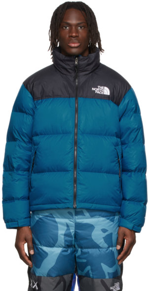 The North Face Blue 1996 Retro Nuptse Down Jacket