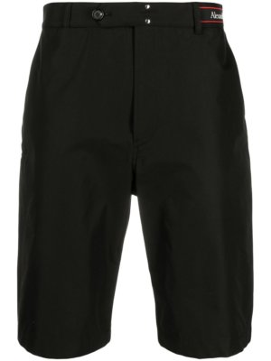 Alexander McQueen logo waistband shorts - Black