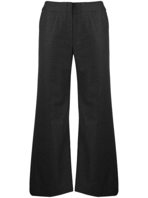 Chanel Pre-Owned wide-legged tailored trousers - Grey