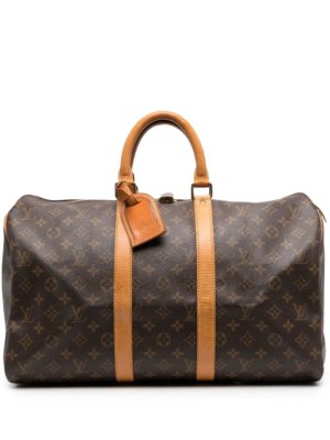 Louis Vuitton 1994 pre-owned Keepall 45 holdall bag - Brown