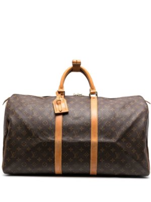 Louis Vuitton 1995 pre-owned Keepall 60 holdall bag - Brown