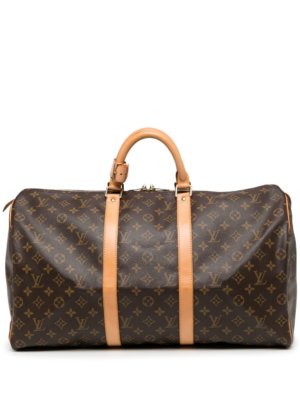 Louis Vuitton 2004 pre-owned monogram Keepall 50 travel bag - Brown