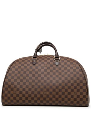 Louis Vuitton 2005 pre-owned Damier Ebène Rivera GM travel bag - Brown