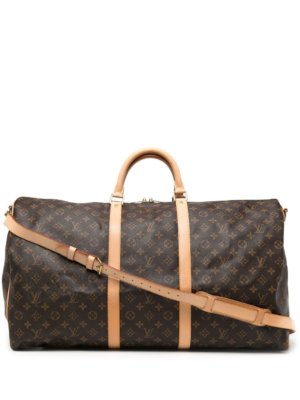 Louis Vuitton 2007 pre-owned Keepall 60 travel bag - Brown
