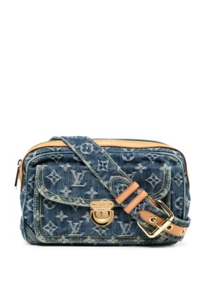 Louis Vuitton 2007 pre-owned denim belt bag - Blue