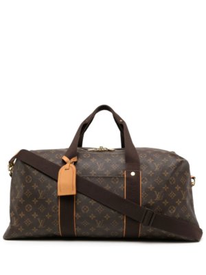 Louis Vuitton 2011 pre-owned monogram Weekender GM travel bag - Brown