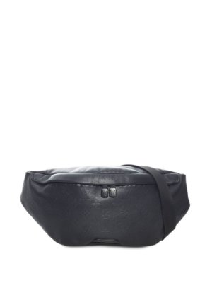 Louis Vuitton pre-owned debossed monogramShadow Discovery belt bag - Black