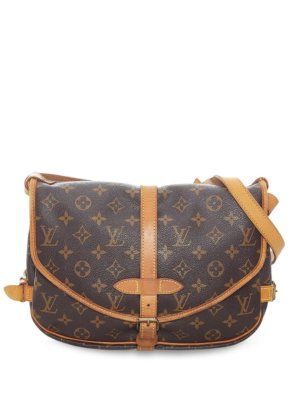 Louis Vuitton pre-owned monogram Saumur 30 crossbody bag - Brown