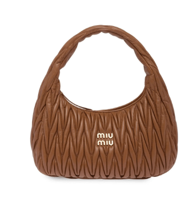 Miu Miu | Miu Wander matelassé nappa leather hobo bag | £1,980