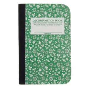 Pocket Green Parsley Decomposition Notebook