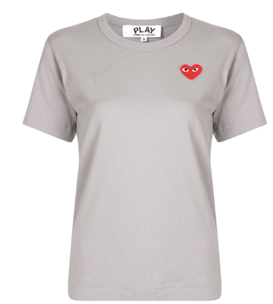 Comme Des Garçons Play heart embroidered slim fit T-shirt £108