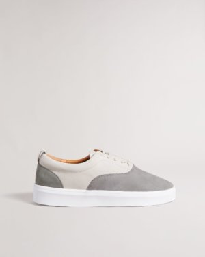 Ted Baker Nubuck Casual Trainers in Grey SHAUNN, Men's Accessories
