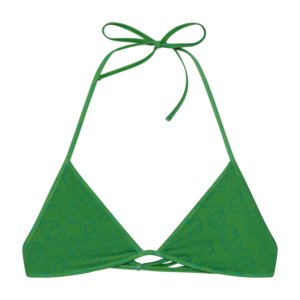 Lovello Elizabeth - Sia Triangle Swimsuit Top In Green