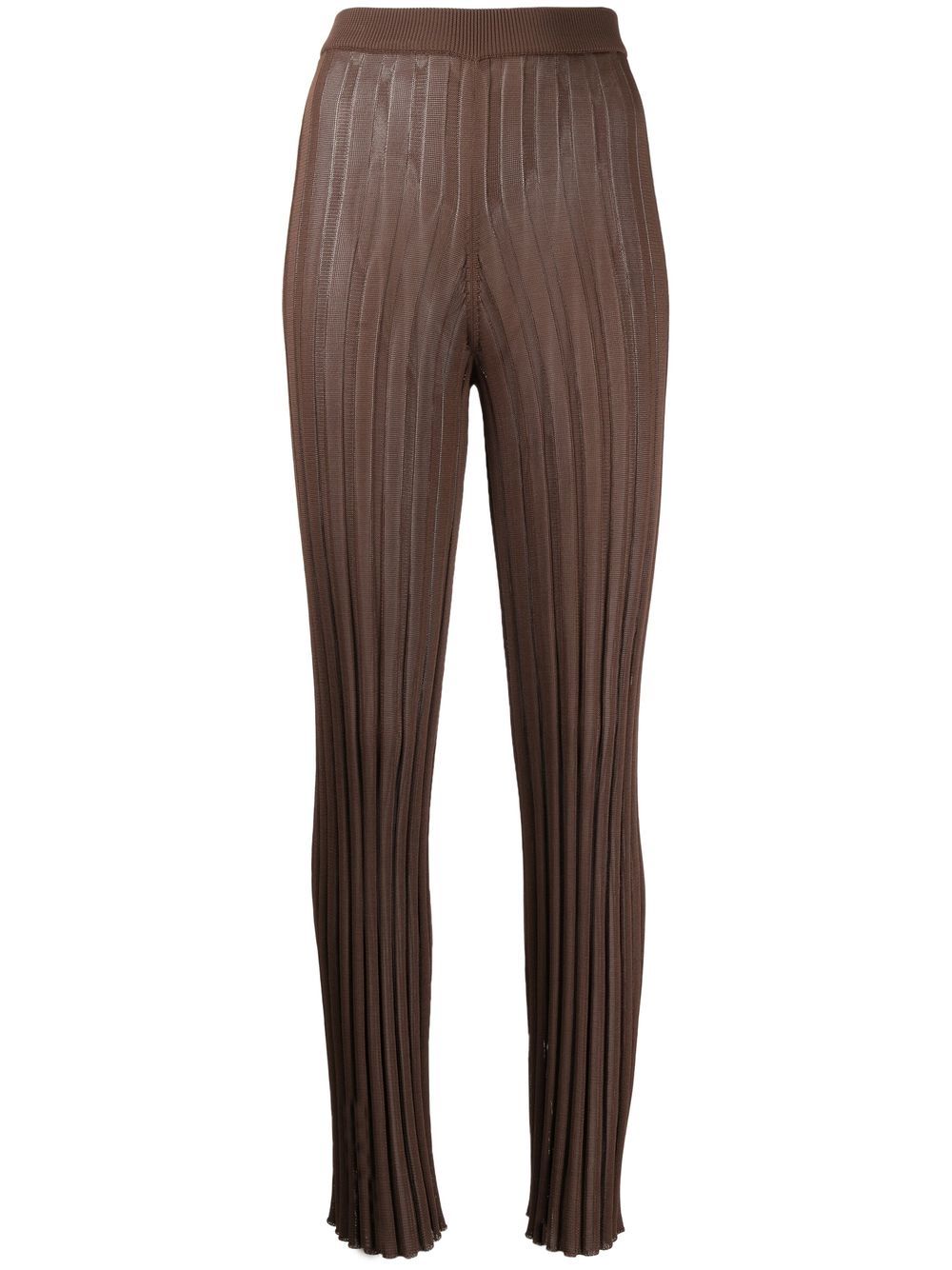 SIR. high-waisted trousers - Brown