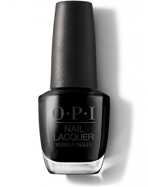 opi black nails