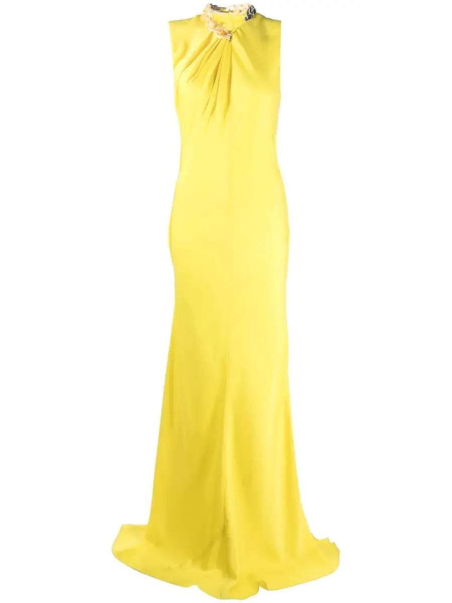 Stella McCartney Falabella chain-embellished gown £1,495