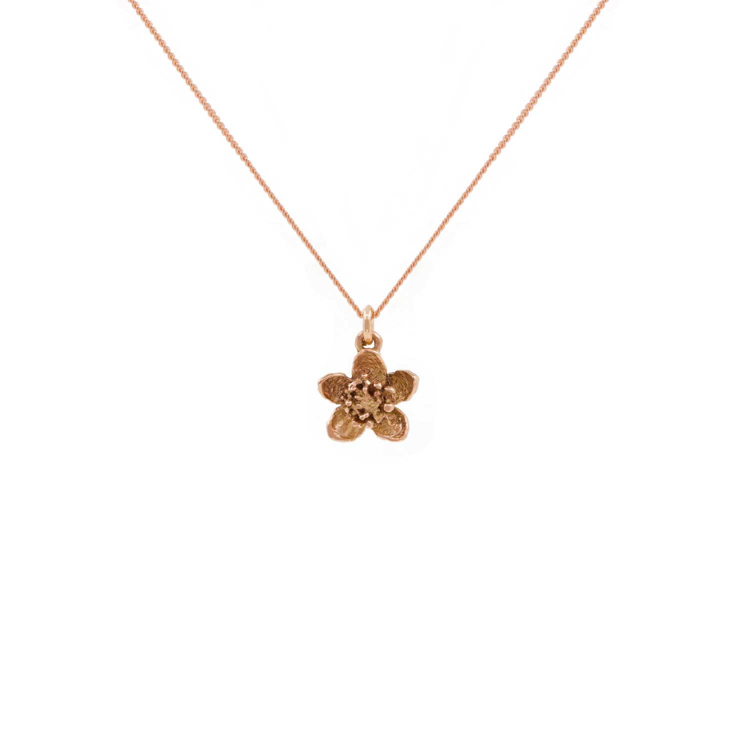 Lee Renee - Cherry Blossom Necklace - Rose Gold