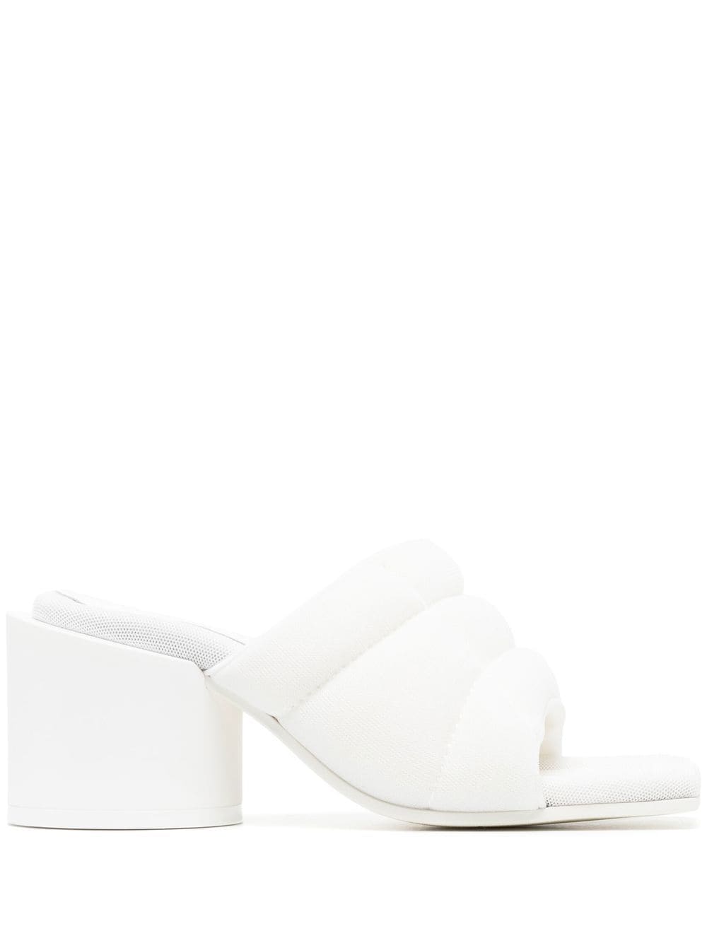 MM6 Maison Margiela 75mm Clinic heel slippers - White