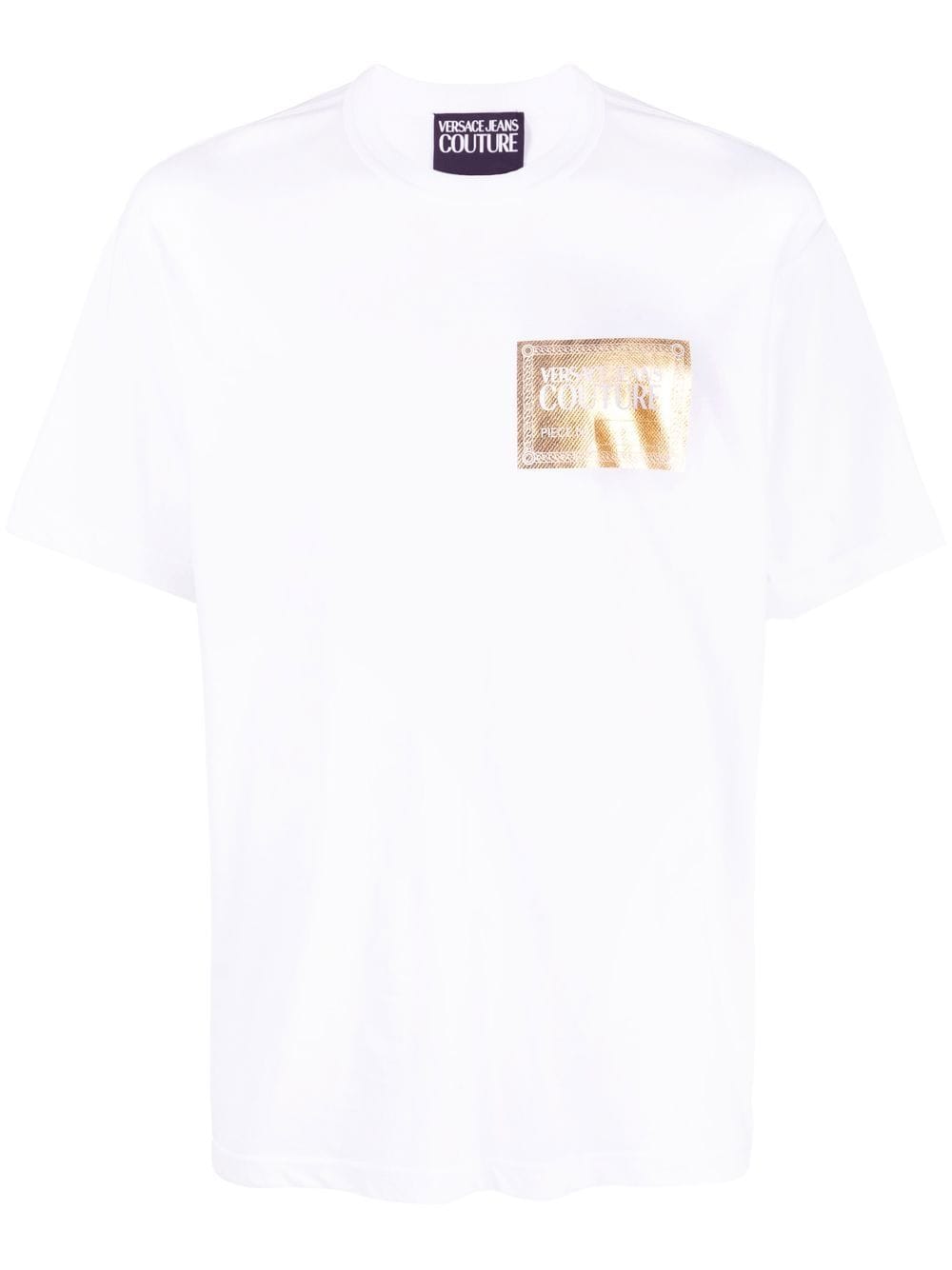 Versace Jeans Couture logo crew-neck T-shirt - White