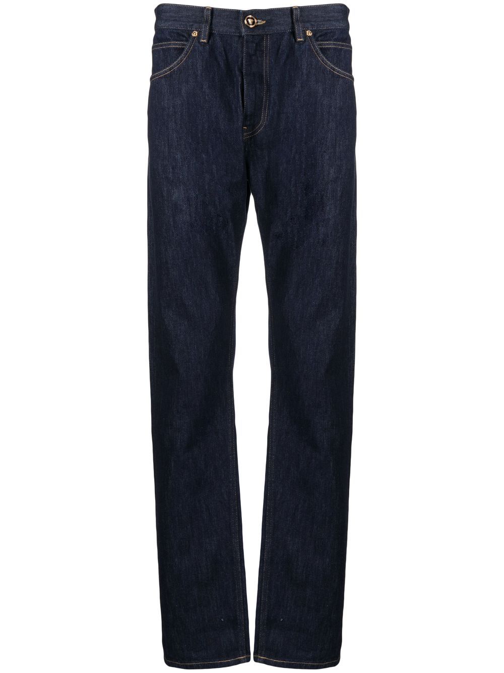 Versace straight-leg denim jeans - Blue