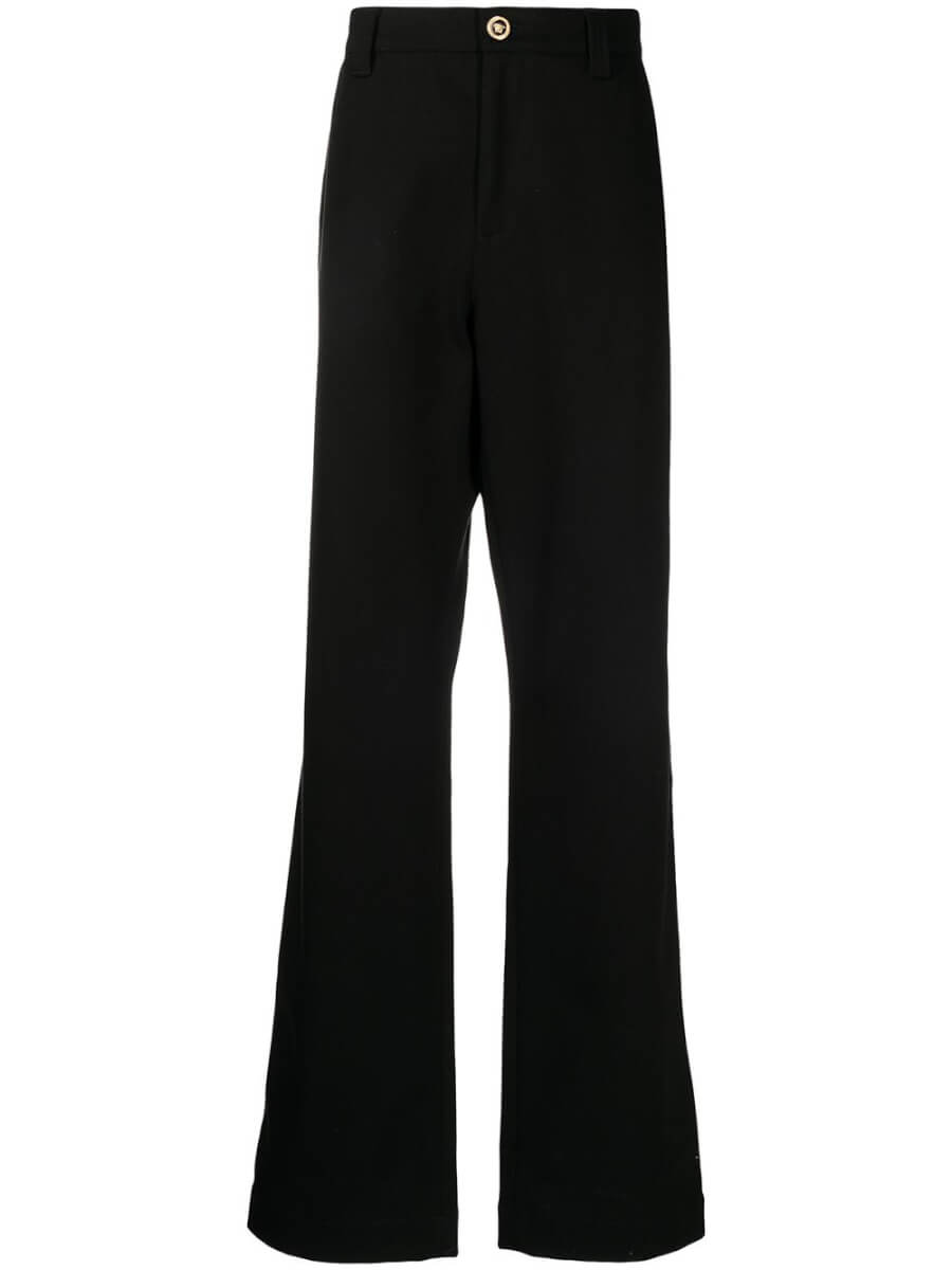 Versace straight-leg trousers - Black
