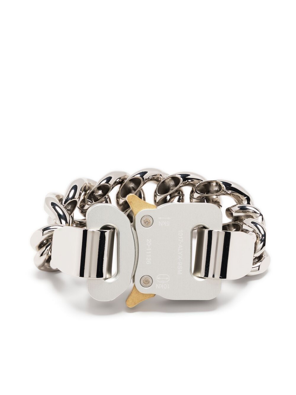 1017 ALYX 9SM safety clasp chain bracelet - Silver