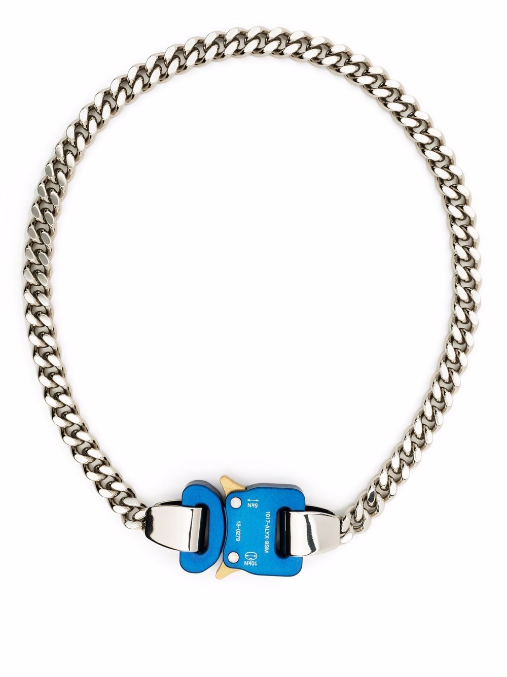 1017 ALYX 9SM two-tone chain necklace - Silver