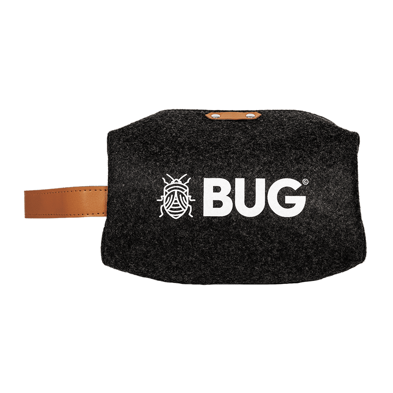 BUG for Men Washbag | Stylish Carry Case for Your Skincare Essentials + Vegan-Friendly Leather