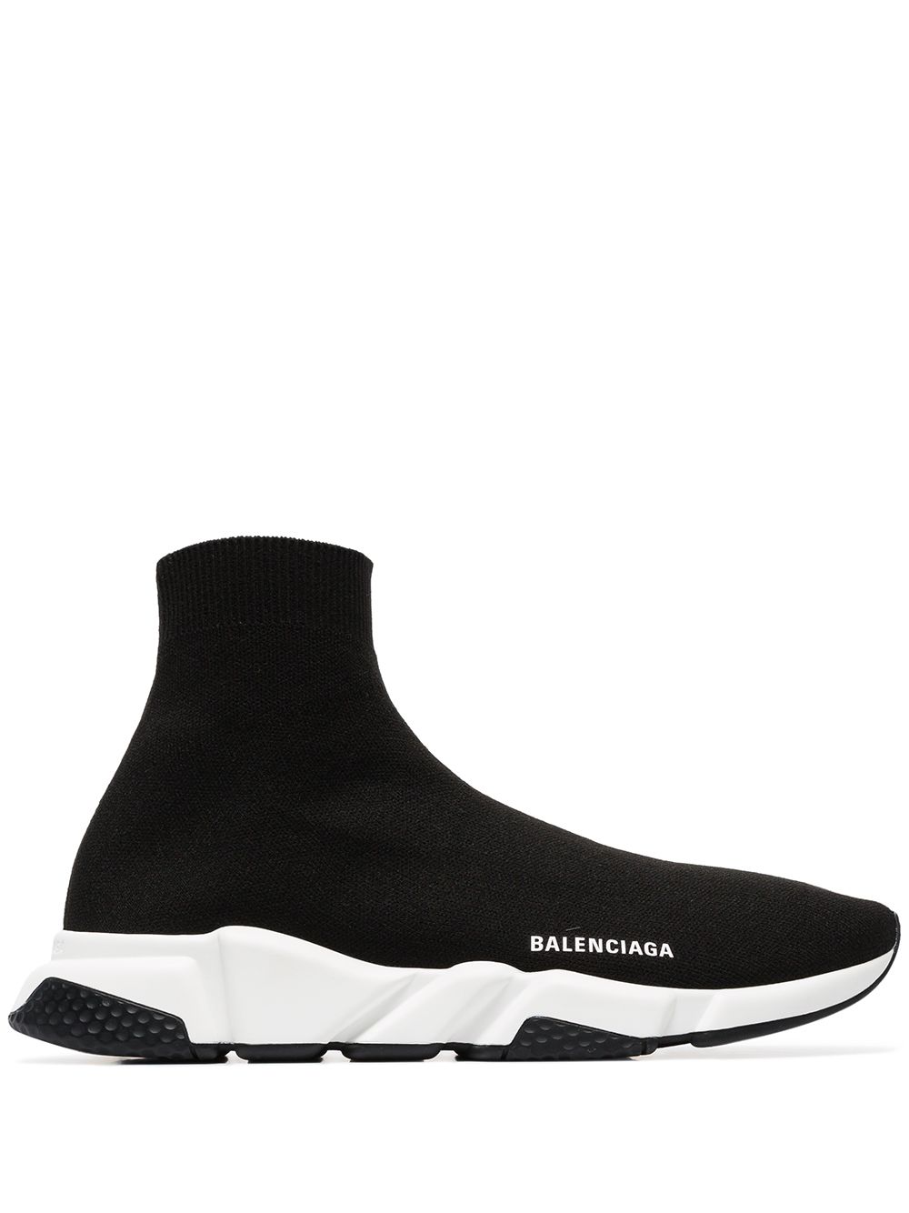 Balenciaga Speed high-top sock sneakers - Black