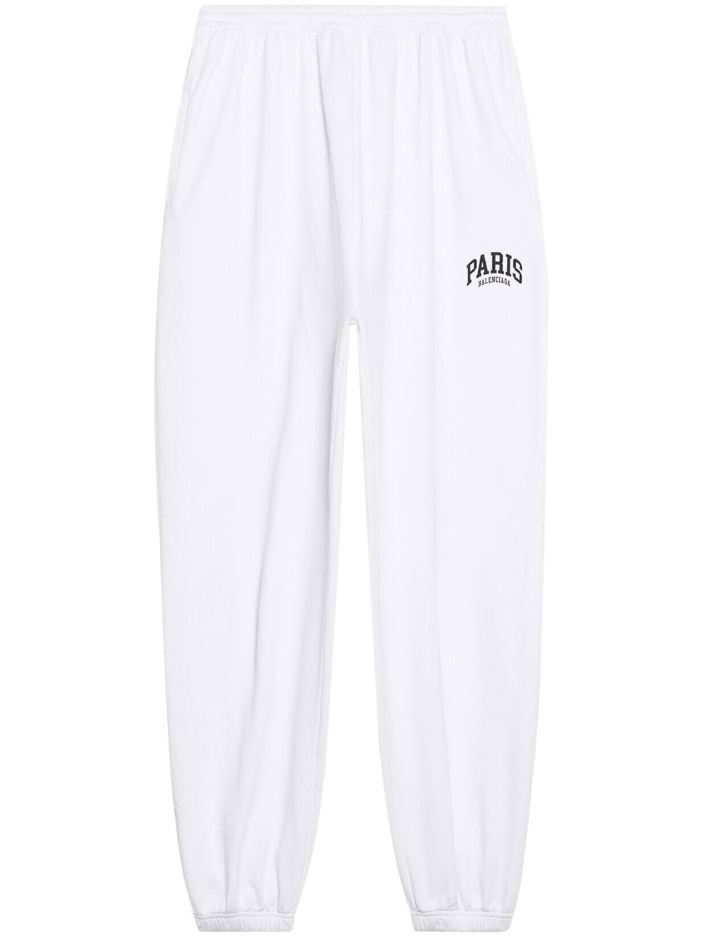Balenciaga logo-print track pants - White
