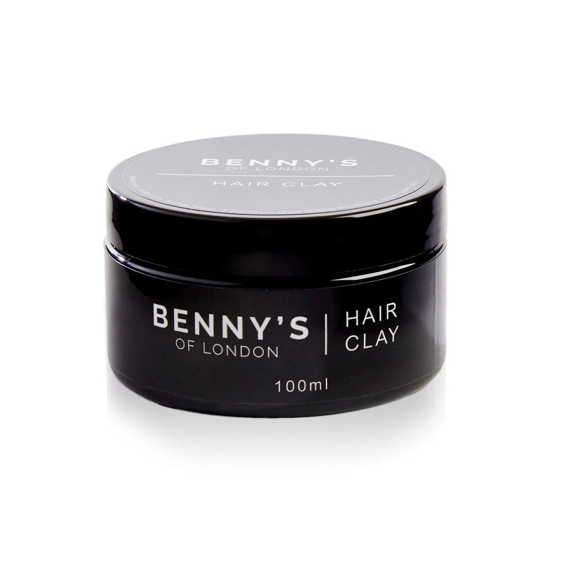 Benny's of London Matte Hair Clay | Maximum Hold Hair Styling with Low Shine Finish