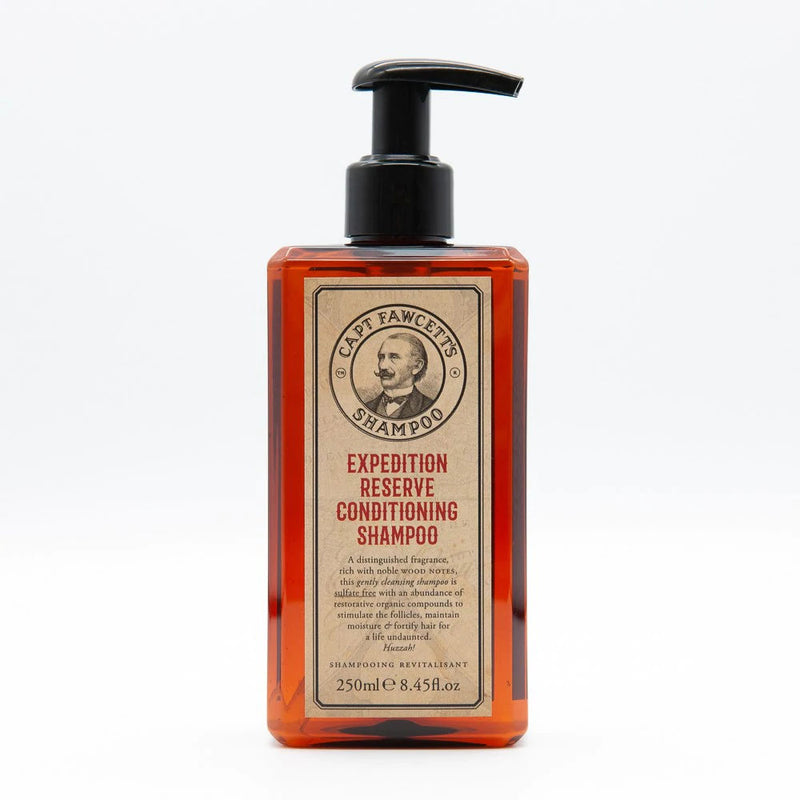 Captain Fawcett Expedition Reserve Shampoo | Gentle, Nourishing Formula with Exotic Scent