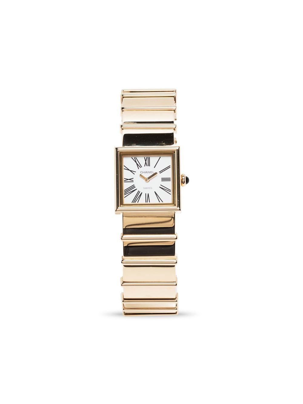 Chanel Pre-Owned 1989 pre-owned Mademoiselle 22mm - Gold
