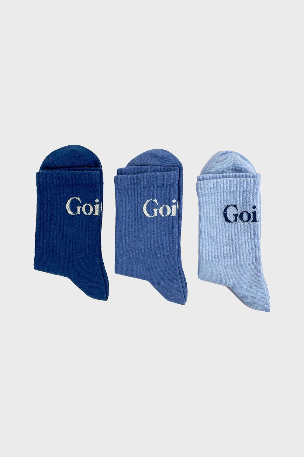 Going Places Socks - Blue