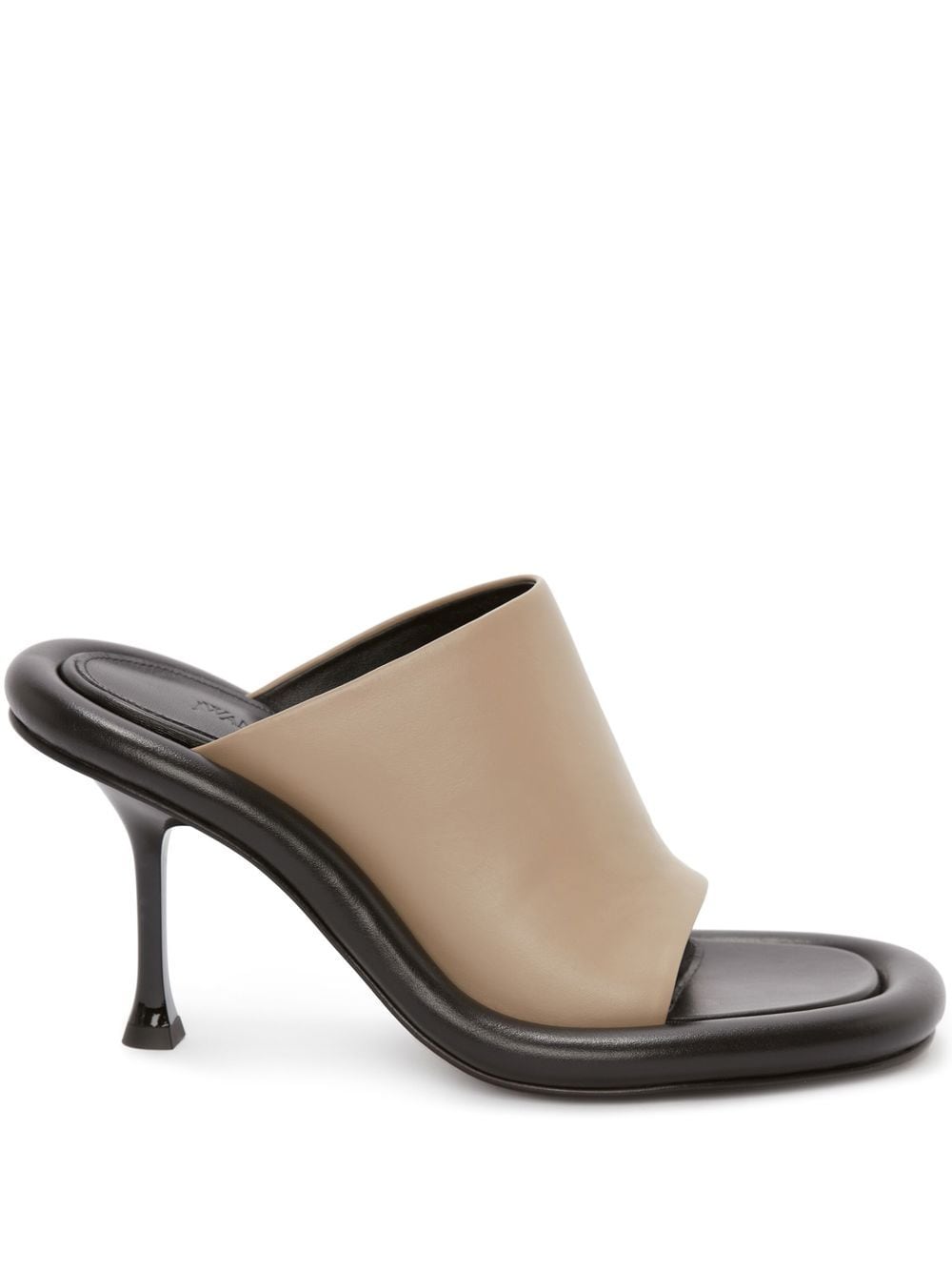 JW Anderson Bumper-Tube leather mules - Brown