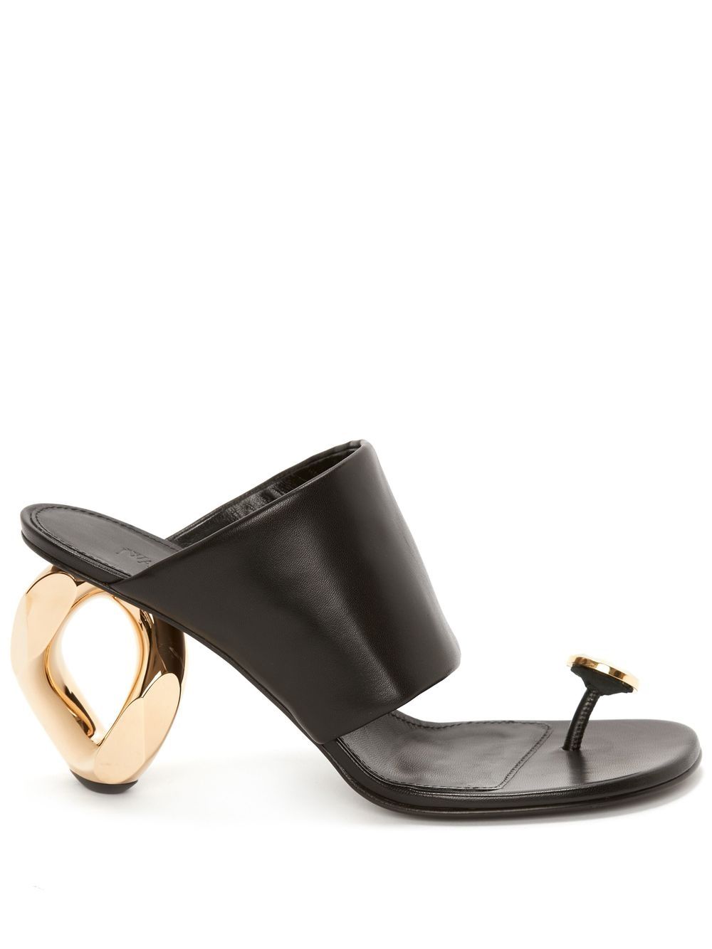 JW Anderson Chain high-heel sandals - Black