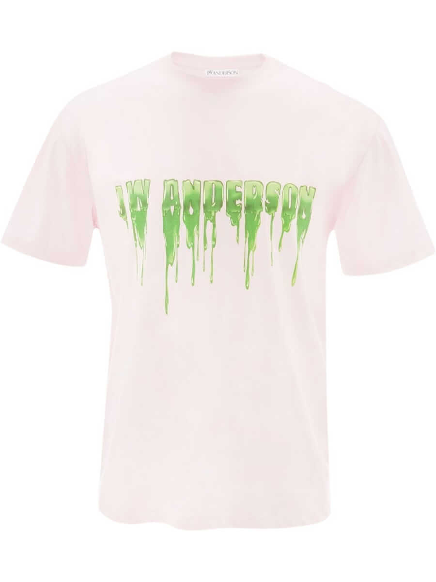 JW Anderson Slime logo-print T-shirt - Pink