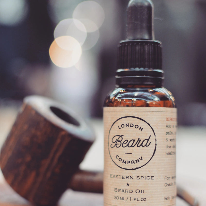 London Beard Company Eastern Spice Beard Oil | Lightweight Nourishing Formula with Sweet, Warm Uplifting Scent