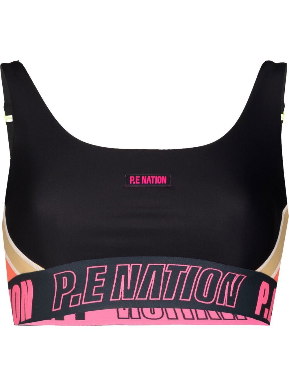 P.E Nation Left Field sports bra - Black