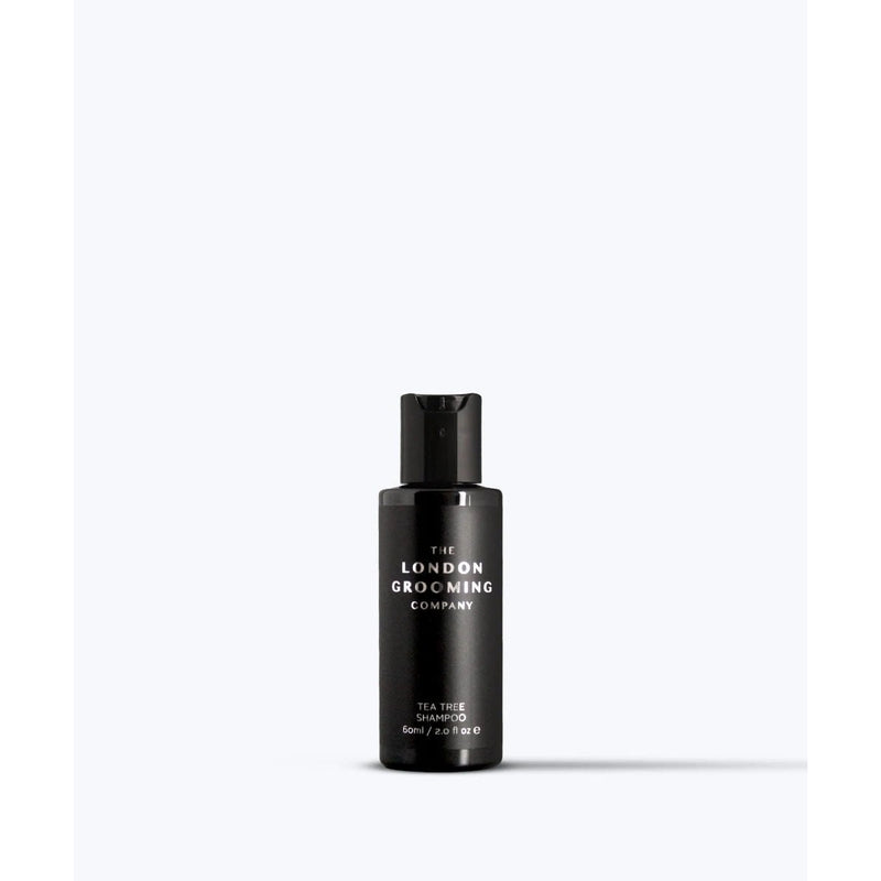 The London Grooming Company Tea Tree Shampoo | Travel-Size Nourishing Formula Ideal for Sensitive Skin Types
