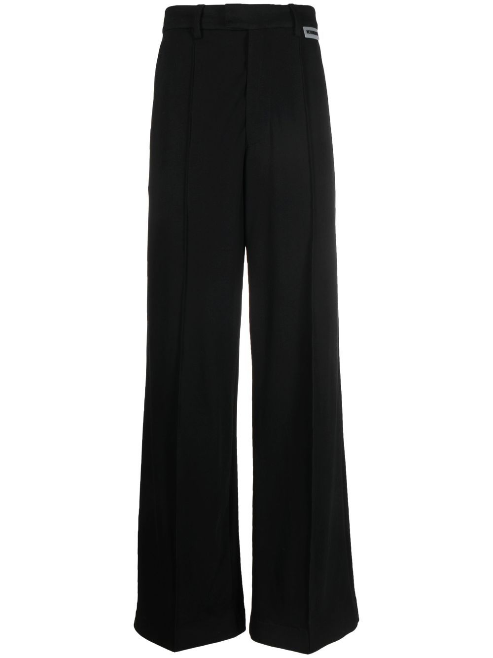VETEMENTS wide-leg tailored trousers - Black